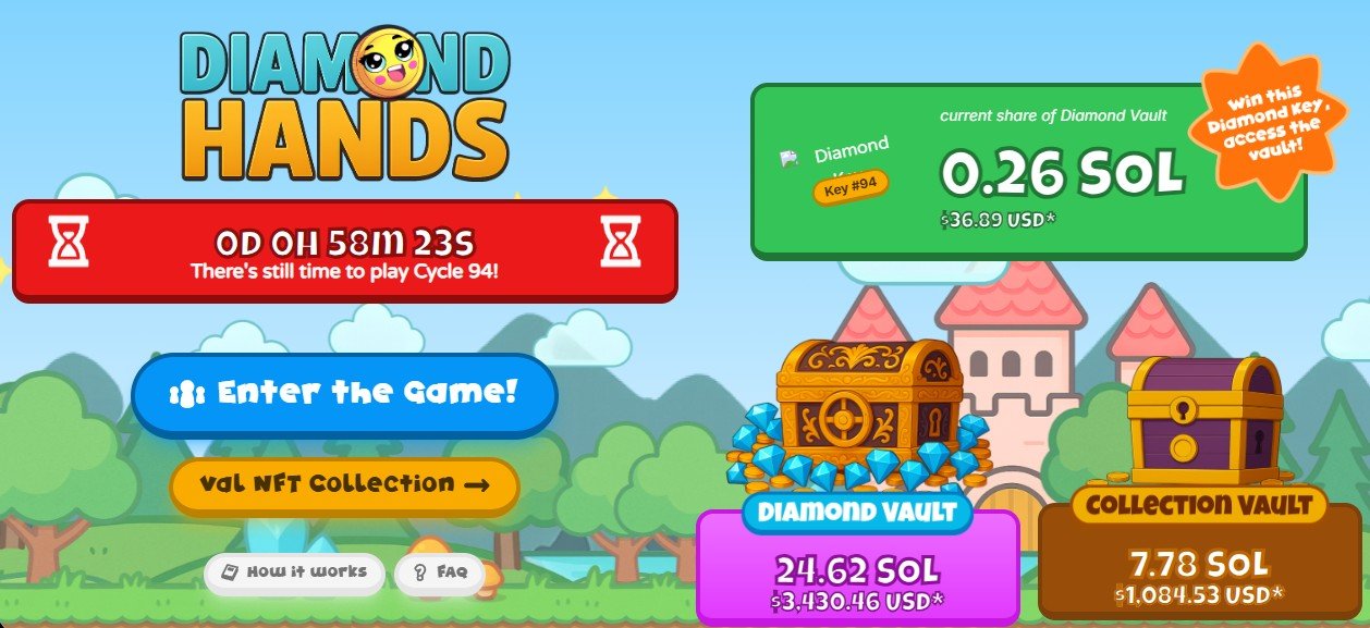Diamond Hands Game